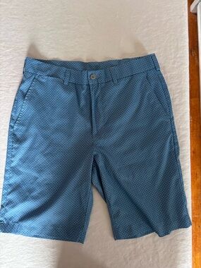 Men’s PGA Tour Blue/White Golf Shorts Lightweight Size 32
